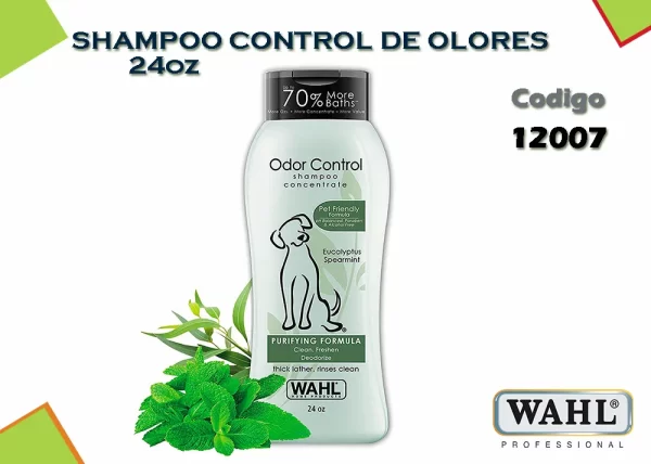 WAHL SHAMPOO CONTROL DE OLORES 24 OZ