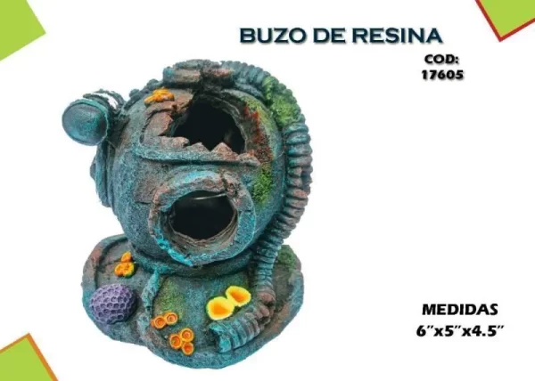 AC BUZO RESINA [17605] 6x5x4.5"