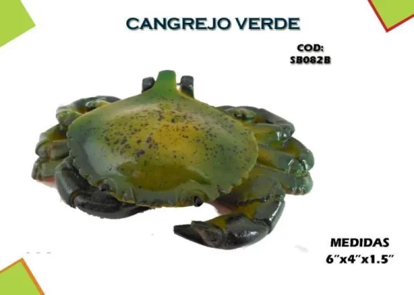 AC CANGREJO VERDE [SB082B] 6x4x1.5"