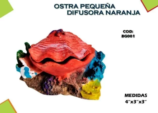 AC OSTRA DIFUSORA NARANJA [BG001] 4x3x3"