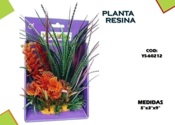 AC PLANTA RESINA [YS-60212] 7x5"