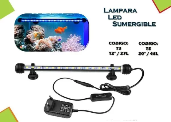 AC LAMPARA SUMERGIBLE [T3] 7.2x12"