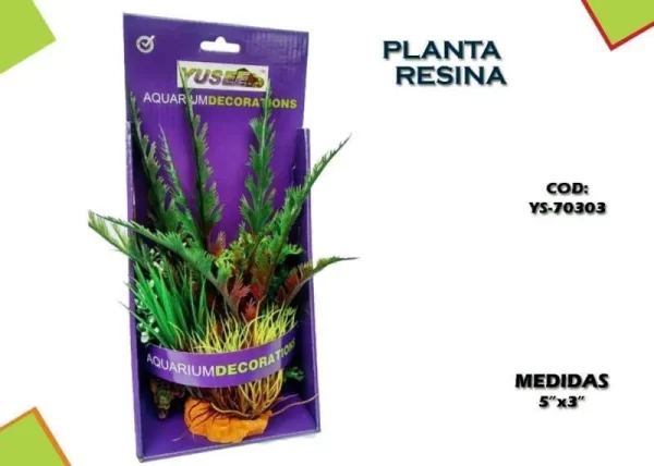 AC PLANTA RESINA [YS-70303] 6.5x4"