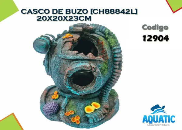 AT CASCO DE BUZO [CH88842L] 20X20X23CM