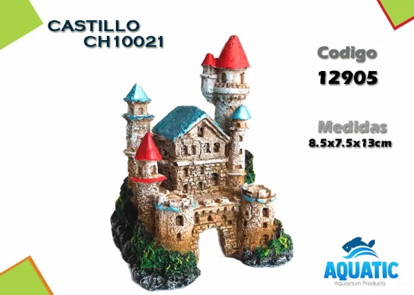 AT CASTILLO [CH10021] 9X8X13.5CM