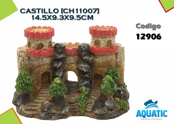 AT CASTILLO [CH11007] 14.5X9.3X9.5CM