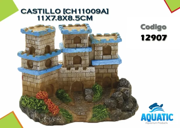 AT CASTILLO [CH11009A] 11X7.8X8.5CM