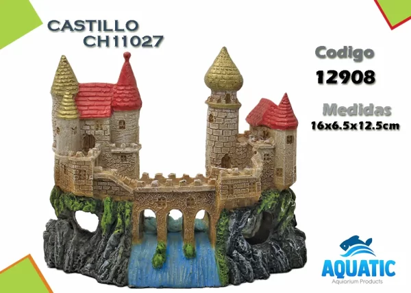 AT CASTILLO [CH11027] 16X6.5X12.5CM