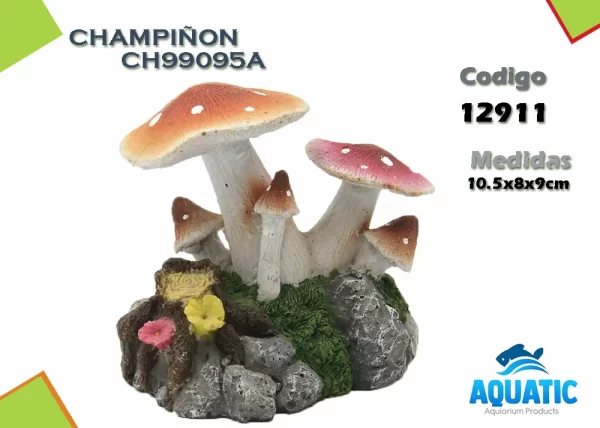 AT CHAMPIÑON [CH99095A] 10.5X8X9CM