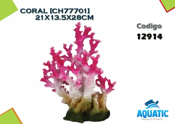AT CORAL [CH77701] 21X13.5X28CM