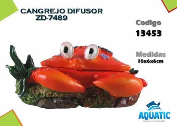 AT CANGREJO DIFUSOR [ZD-7489] 10X6X6cm