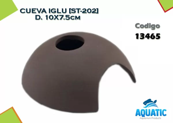 AT CUEVA IGLU [ST-202] D.10X7.5cm