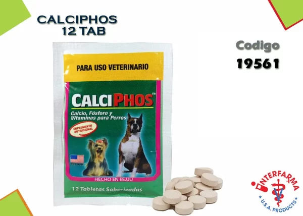 Calciphos IF CALCIPHOS X 12 TAB – Laboratorio Medivet
